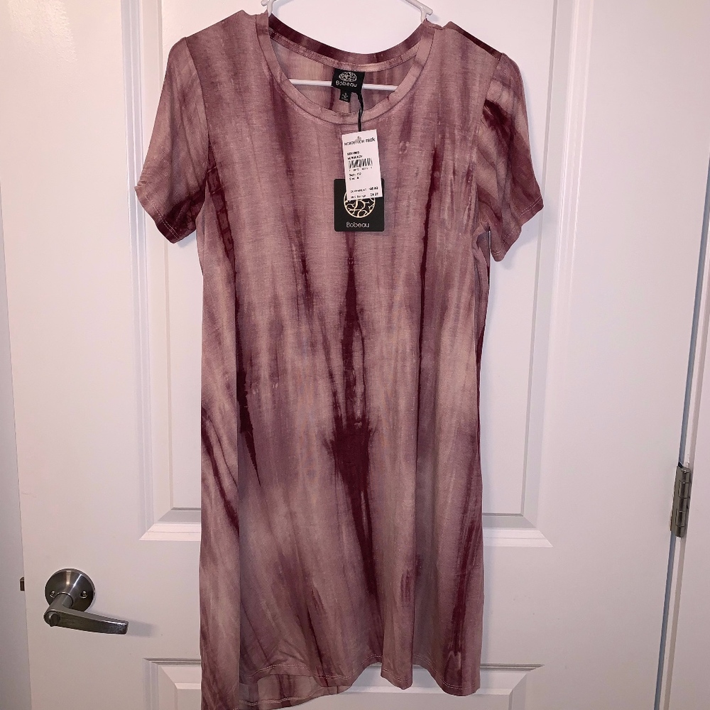 Tie-Dye T-Shirt Dress